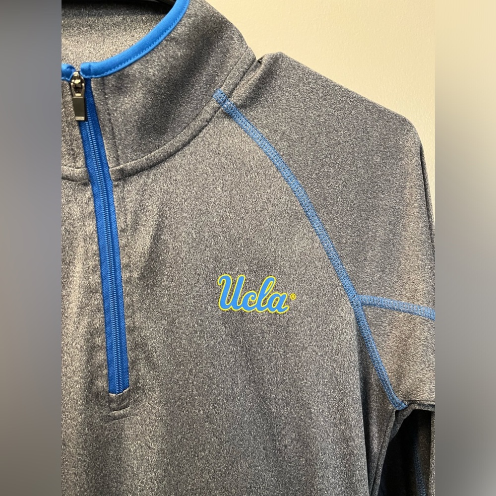 UCLA Half-Zip Crewneck - Picture 2 of 4